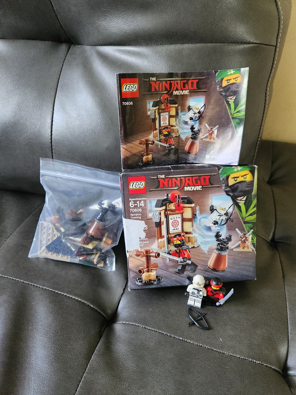LEGO Ninjago Movie Spinjitzu Training Set - Red and Black Complete